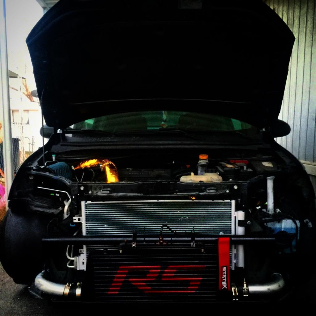Painted intercooler with logo Chevy Sonic Owners Forum